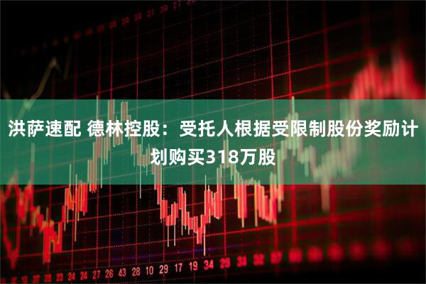 洪萨速配 德林控股：受托人根据受限制股份奖励计划购买318万股