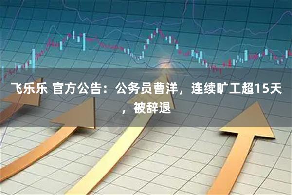 飞乐乐 官方公告：公务员曹洋，连续旷工超15天，被辞退