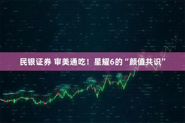 民银证券 审美通吃！星耀6的“颜值共识”