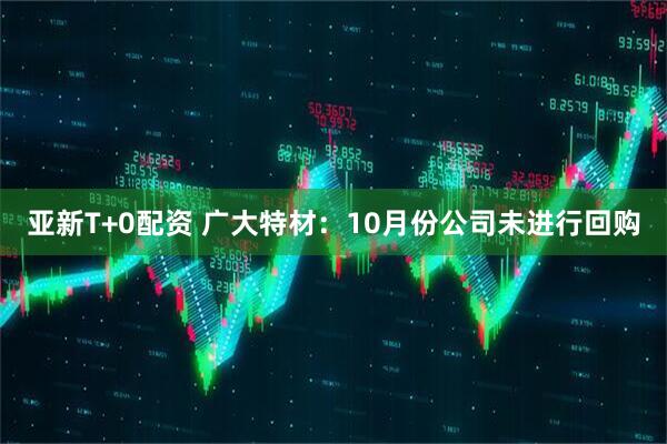 亚新T+0配资 广大特材：10月份公司未进行回购